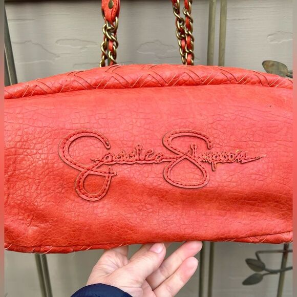 Jessica Simpson Rumor Woven Satchel - Picture 8 of 8